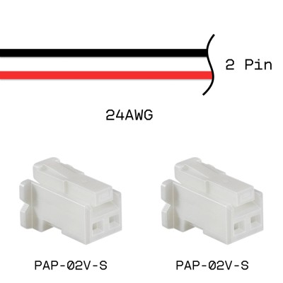 Кабельная сборка PAP-02V-S / PAP-02V-S 24AWG 0,25м