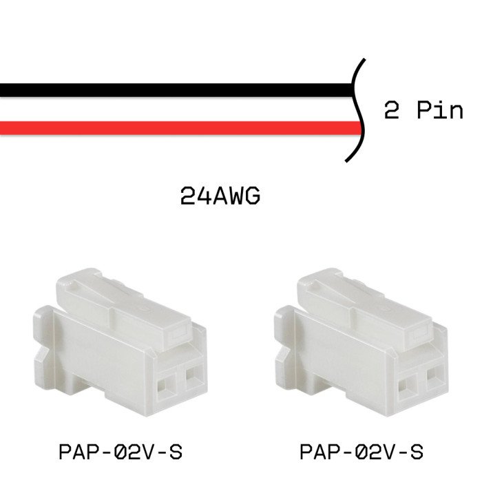 Кабельная сборка PAP-02V-S / PAP-02V-S 24AWG 0,25м