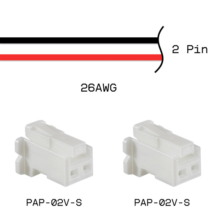 Кабельная сборка PAP-02V-S / PAP-02V-S 26AWG 0,25м
