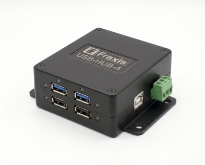 Промышленный USB-концентратор на 4 порта с усиленным питанием