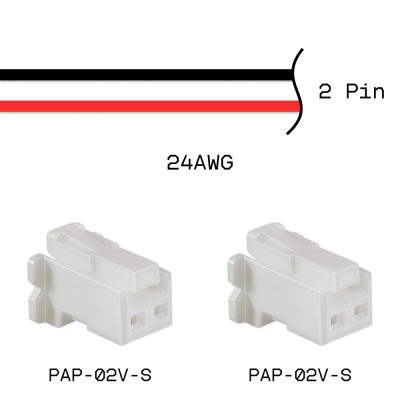 Кабельная сборка PAP-02V-S / PAP-02V-S 24AWG 0,25м