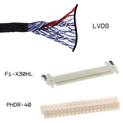 Кабельная сборка LVDS Fi-X30HL-PHDR-40-250