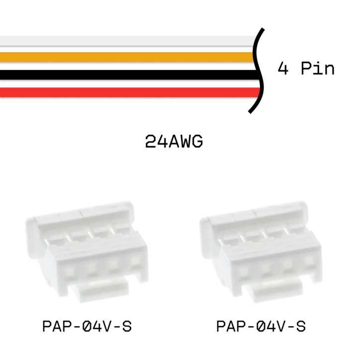 Кабельная сборка PAP-04V-S / PAP-04V-S 24AWG 0,25м