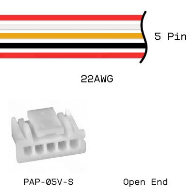 Кабельная сборка PAP-05V-S / Open End 22AWG 0,25м