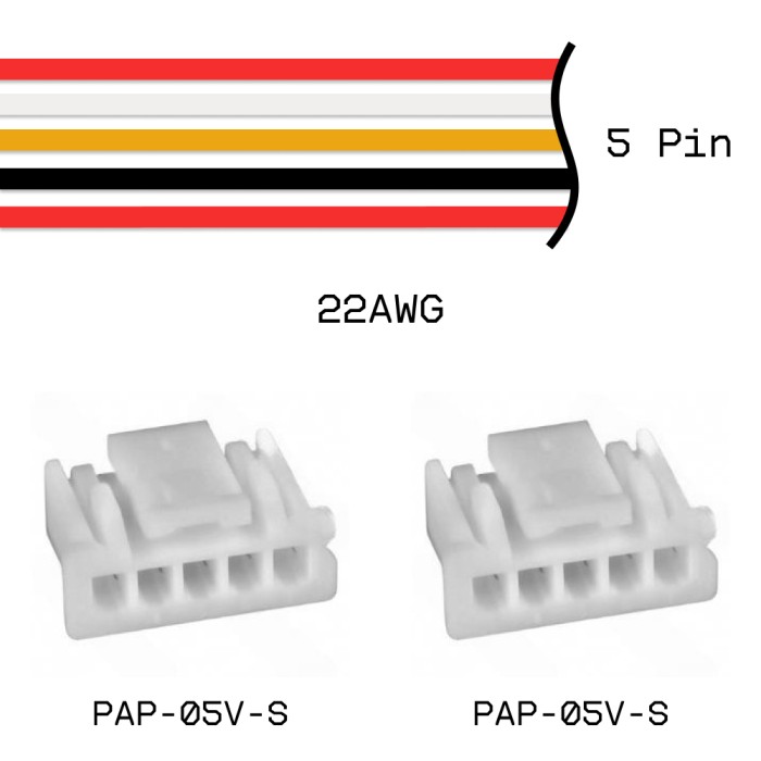 Кабельная сборка PAP-05V-S / PAP-05V-S 22AWG 0,25м