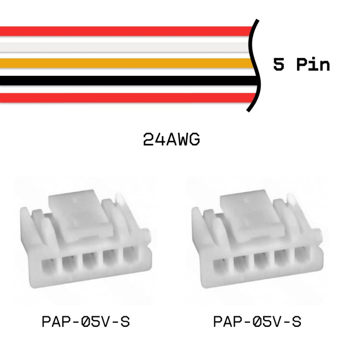 Кабельная сборка PAP-05V-S / PAP-05V-S 24AWG 0,25м