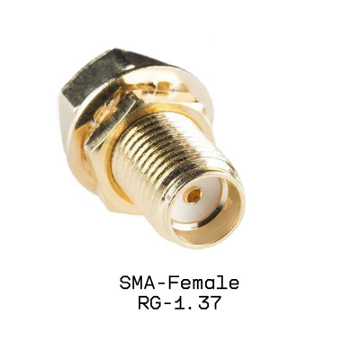 Разъем SMA-Female на кабель RG1.37