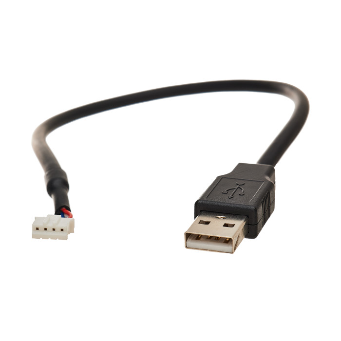 Кабельная сборка USB-A male / PHR-4 на кабеле UL2725, 0,5м