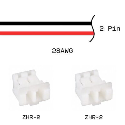 Кабельная сборка ZHR-2 / ZHR-2 28AWG 0,25м