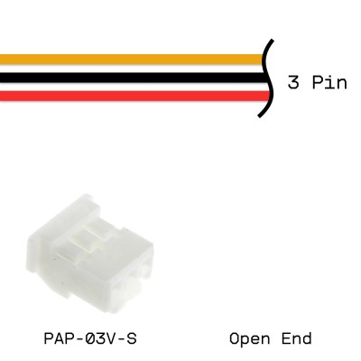 Кабельная сборка PAP-03V-S / Open End 24AWG 0,25м
